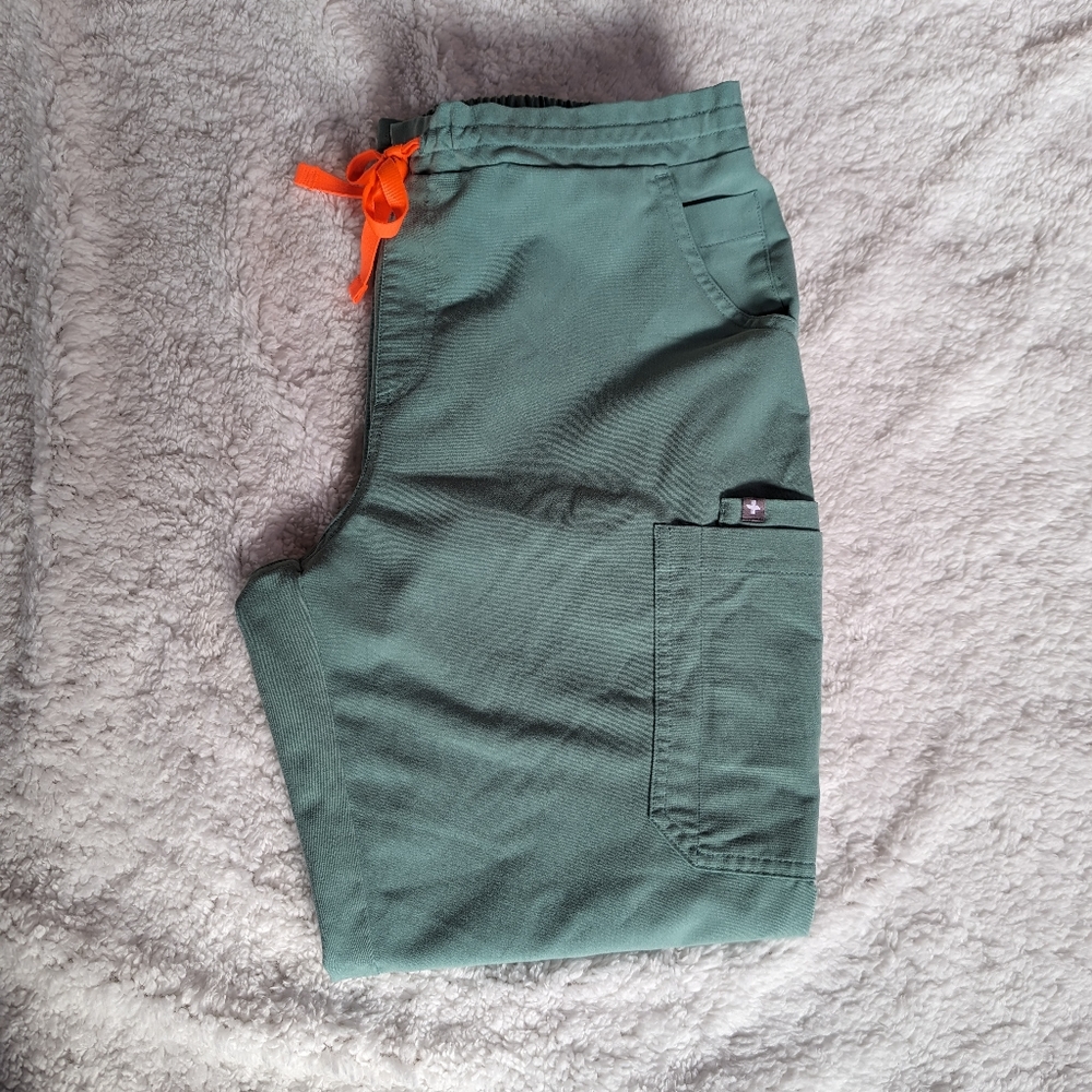 Figs Jade Large Yola Skinny Scrub Pants